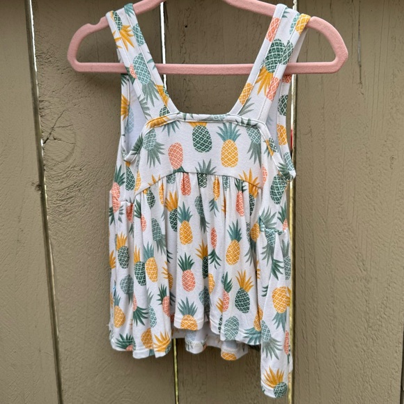Posh Peanut McGuire Pineapple Tank Top Bummie Set - Picture 3 of 7